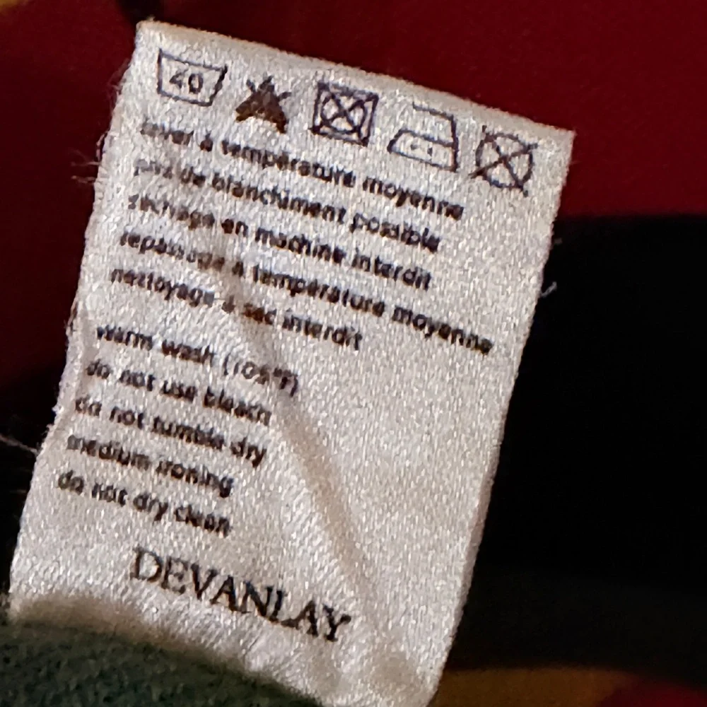 Vintage Lacoste Devanlay Striped Polo Size 6 Made in France Rugby Shirt - Picture 5 of 7